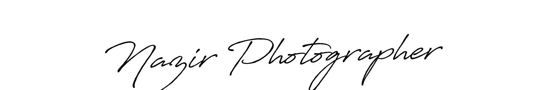 How to Draw Nazir Photographer signature style? Antro_Vectra_Bolder is a latest design signature styles for name Nazir Photographer. Nazir Photographer signature style 7 images and pictures png