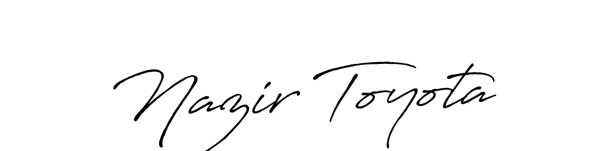 Check out images of Autograph of Nazir Toyota name. Actor Nazir Toyota Signature Style. Antro_Vectra_Bolder is a professional sign style online. Nazir Toyota signature style 7 images and pictures png