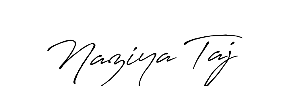 The best way (Antro_Vectra_Bolder) to make a short signature is to pick only two or three words in your name. The name Naziya Taj include a total of six letters. For converting this name. Naziya Taj signature style 7 images and pictures png