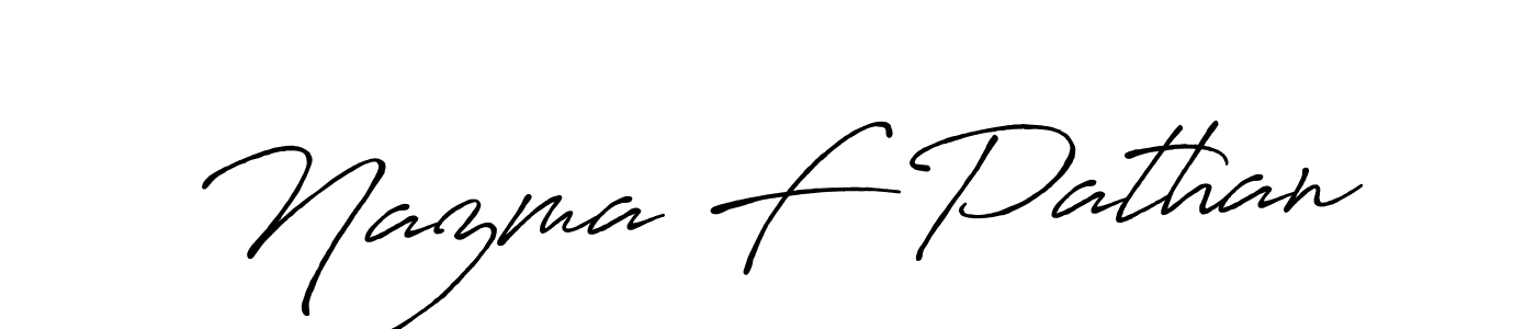 Check out images of Autograph of Nazma F Pathan name. Actor Nazma F Pathan Signature Style. Antro_Vectra_Bolder is a professional sign style online. Nazma F Pathan signature style 7 images and pictures png