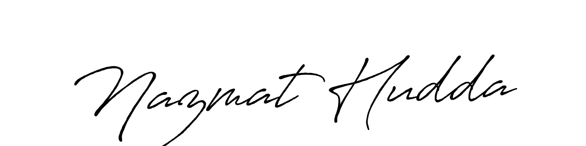 How to Draw Nazmat Hudda signature style? Antro_Vectra_Bolder is a latest design signature styles for name Nazmat Hudda. Nazmat Hudda signature style 7 images and pictures png