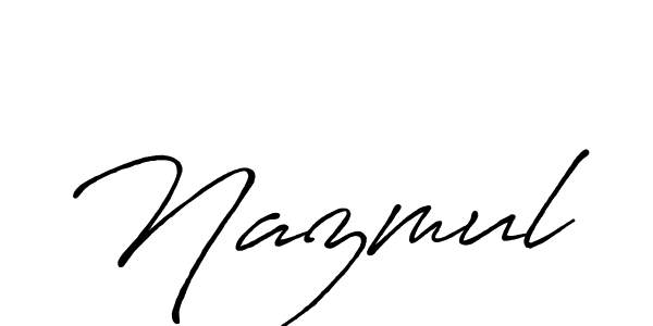 Also You can easily find your signature by using the search form. We will create Nazmul name handwritten signature images for you free of cost using Antro_Vectra_Bolder sign style. Nazmul signature style 7 images and pictures png