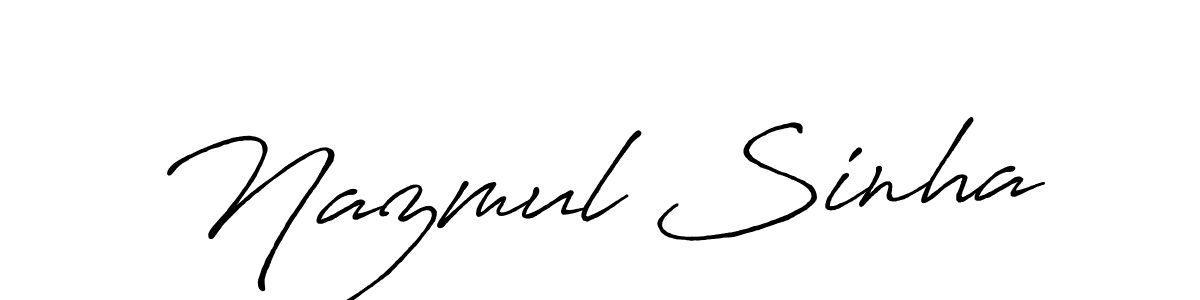 How to Draw Nazmul Sinha signature style? Antro_Vectra_Bolder is a latest design signature styles for name Nazmul Sinha. Nazmul Sinha signature style 7 images and pictures png