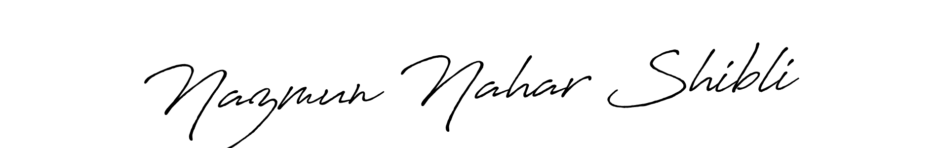 See photos of Nazmun Nahar Shibli official signature by Spectra . Check more albums & portfolios. Read reviews & check more about Antro_Vectra_Bolder font. Nazmun Nahar Shibli signature style 7 images and pictures png