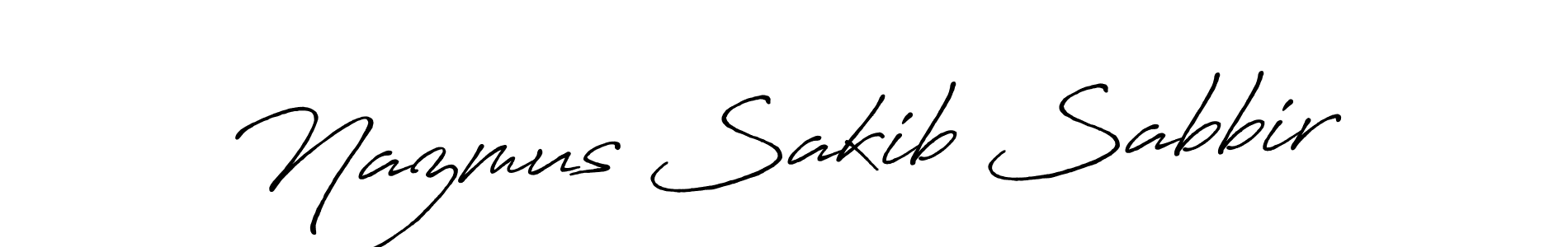 The best way (Antro_Vectra_Bolder) to make a short signature is to pick only two or three words in your name. The name Nazmus Sakib Sabbir include a total of six letters. For converting this name. Nazmus Sakib Sabbir signature style 7 images and pictures png