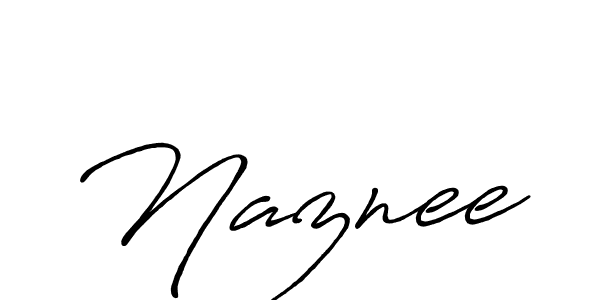 How to Draw Naznee signature style? Antro_Vectra_Bolder is a latest design signature styles for name Naznee. Naznee signature style 7 images and pictures png