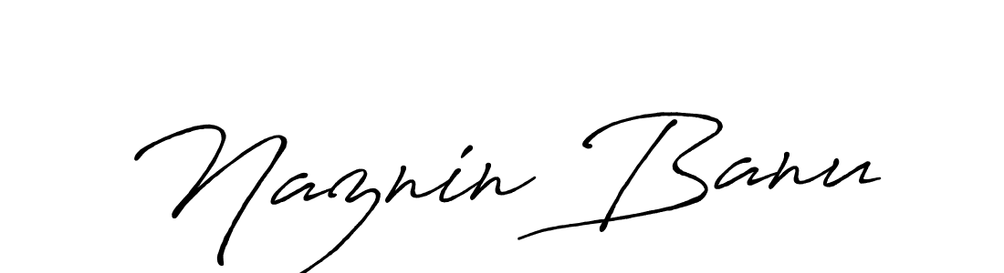 You should practise on your own different ways (Antro_Vectra_Bolder) to write your name (Naznin Banu) in signature. don't let someone else do it for you. Naznin Banu signature style 7 images and pictures png