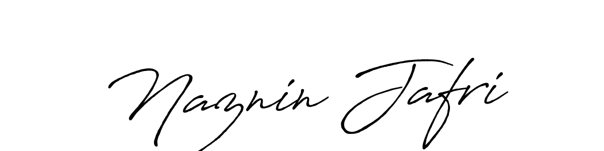 Once you've used our free online signature maker to create your best signature Antro_Vectra_Bolder style, it's time to enjoy all of the benefits that Naznin Jafri name signing documents. Naznin Jafri signature style 7 images and pictures png