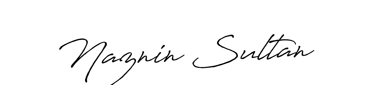 Make a beautiful signature design for name Naznin Sultan. Use this online signature maker to create a handwritten signature for free. Naznin Sultan signature style 7 images and pictures png