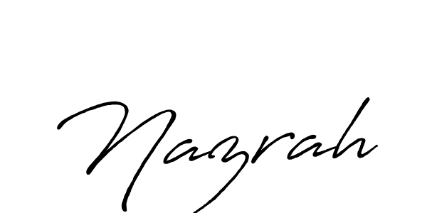 How to Draw Nazrah signature style? Antro_Vectra_Bolder is a latest design signature styles for name Nazrah. Nazrah signature style 7 images and pictures png