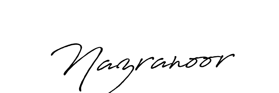 Also You can easily find your signature by using the search form. We will create Nazranoor name handwritten signature images for you free of cost using Antro_Vectra_Bolder sign style. Nazranoor signature style 7 images and pictures png