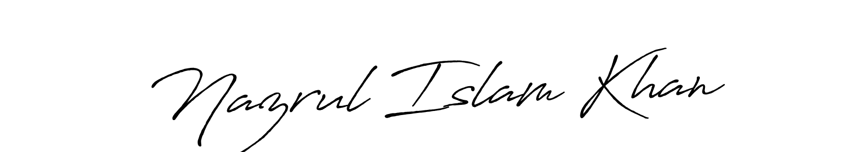 Also You can easily find your signature by using the search form. We will create Nazrul Islam Khan name handwritten signature images for you free of cost using Antro_Vectra_Bolder sign style. Nazrul Islam Khan signature style 7 images and pictures png