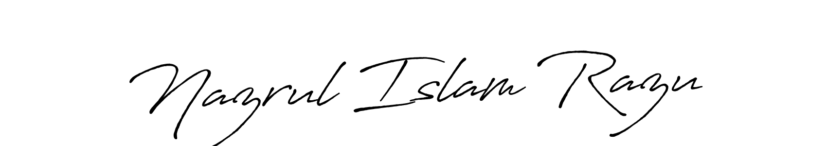 You should practise on your own different ways (Antro_Vectra_Bolder) to write your name (Nazrul Islam Razu) in signature. don't let someone else do it for you. Nazrul Islam Razu signature style 7 images and pictures png