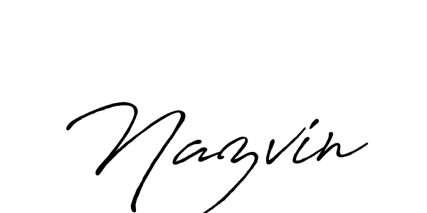 The best way (Antro_Vectra_Bolder) to make a short signature is to pick only two or three words in your name. The name Nazvin include a total of six letters. For converting this name. Nazvin signature style 7 images and pictures png