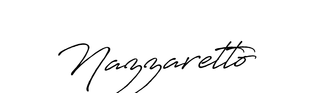 if you are searching for the best signature style for your name Nazzaretto. so please give up your signature search. here we have designed multiple signature styles  using Antro_Vectra_Bolder. Nazzaretto signature style 7 images and pictures png