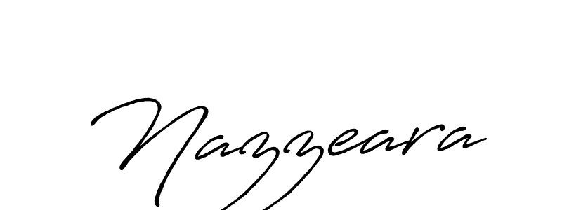 Also You can easily find your signature by using the search form. We will create Nazzeara name handwritten signature images for you free of cost using Antro_Vectra_Bolder sign style. Nazzeara signature style 7 images and pictures png