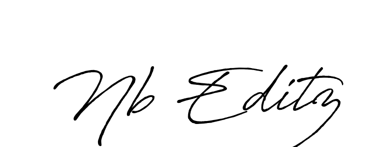 How to Draw Nb Editz signature style? Antro_Vectra_Bolder is a latest design signature styles for name Nb Editz. Nb Editz signature style 7 images and pictures png