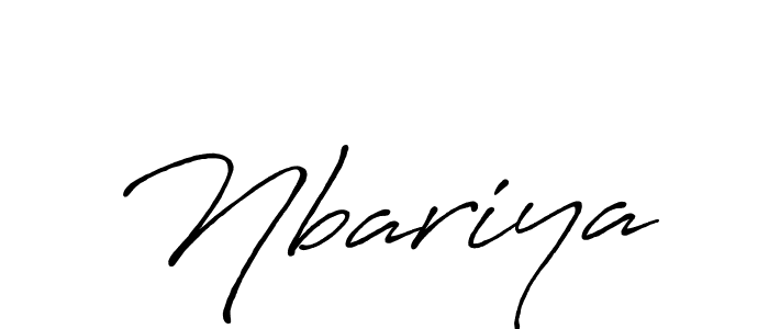 You should practise on your own different ways (Antro_Vectra_Bolder) to write your name (Nbariya) in signature. don't let someone else do it for you. Nbariya signature style 7 images and pictures png