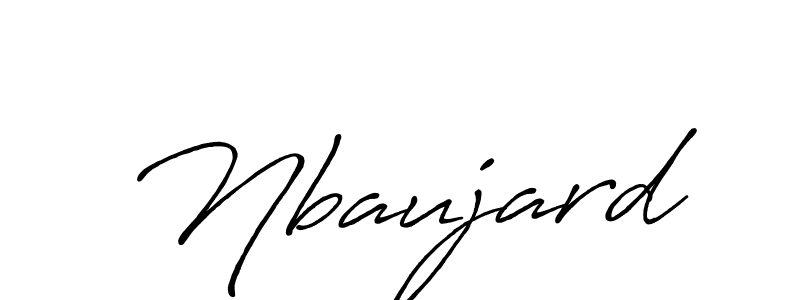 How to make Nbaujard signature? Antro_Vectra_Bolder is a professional autograph style. Create handwritten signature for Nbaujard name. Nbaujard signature style 7 images and pictures png