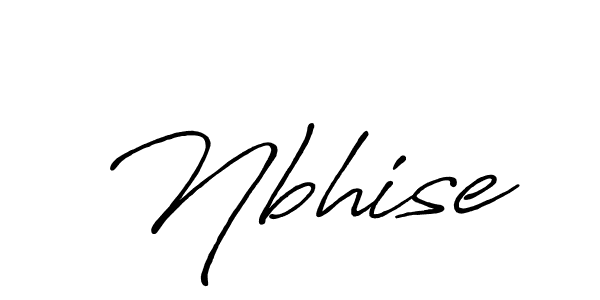 Make a beautiful signature design for name Nbhise. Use this online signature maker to create a handwritten signature for free. Nbhise signature style 7 images and pictures png