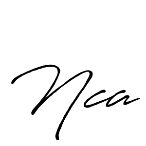 Check out images of Autograph of Nca name. Actor Nca Signature Style. Antro_Vectra_Bolder is a professional sign style online. Nca signature style 7 images and pictures png