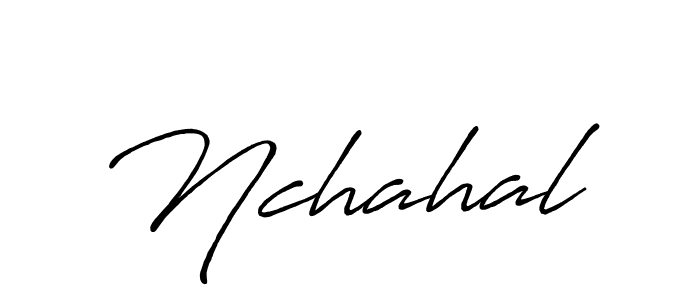 You can use this online signature creator to create a handwritten signature for the name Nchahal. This is the best online autograph maker. Nchahal signature style 7 images and pictures png