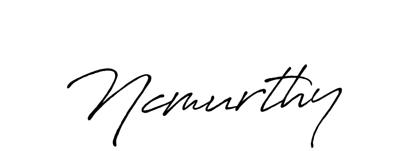 How to Draw Ncmurthy signature style? Antro_Vectra_Bolder is a latest design signature styles for name Ncmurthy. Ncmurthy signature style 7 images and pictures png