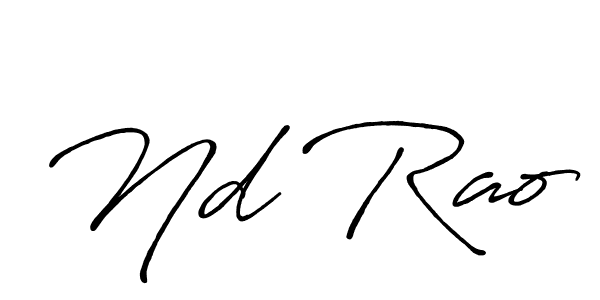 Antro_Vectra_Bolder is a professional signature style that is perfect for those who want to add a touch of class to their signature. It is also a great choice for those who want to make their signature more unique. Get Nd Rao name to fancy signature for free. Nd Rao signature style 7 images and pictures png