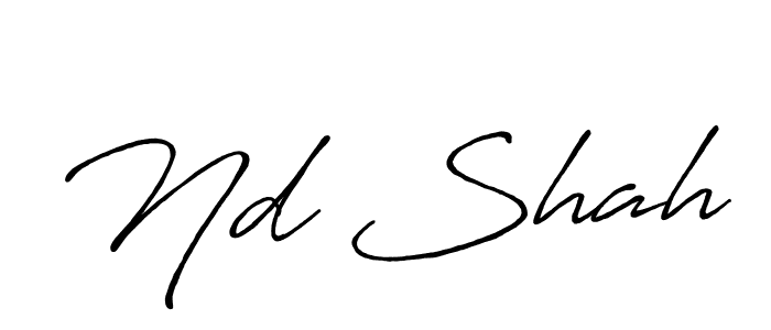 Make a short Nd Shah signature style. Manage your documents anywhere anytime using Antro_Vectra_Bolder. Create and add eSignatures, submit forms, share and send files easily. Nd Shah signature style 7 images and pictures png