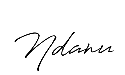 Design your own signature with our free online signature maker. With this signature software, you can create a handwritten (Antro_Vectra_Bolder) signature for name Ndanu. Ndanu signature style 7 images and pictures png