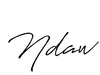 Antro_Vectra_Bolder is a professional signature style that is perfect for those who want to add a touch of class to their signature. It is also a great choice for those who want to make their signature more unique. Get Ndaw name to fancy signature for free. Ndaw signature style 7 images and pictures png
