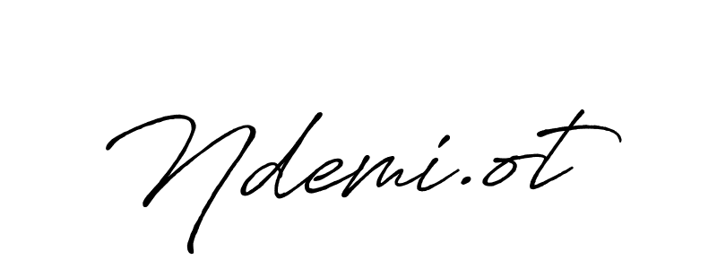 How to make Ndemi.ot signature? Antro_Vectra_Bolder is a professional autograph style. Create handwritten signature for Ndemi.ot name. Ndemi.ot signature style 7 images and pictures png