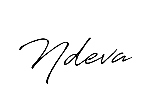 It looks lik you need a new signature style for name Ndeva. Design unique handwritten (Antro_Vectra_Bolder) signature with our free signature maker in just a few clicks. Ndeva signature style 7 images and pictures png