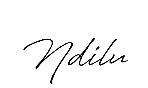 if you are searching for the best signature style for your name Ndilu. so please give up your signature search. here we have designed multiple signature styles  using Antro_Vectra_Bolder. Ndilu signature style 7 images and pictures png