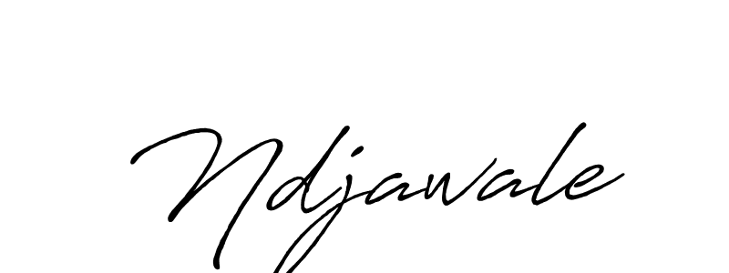 How to make Ndjawale signature? Antro_Vectra_Bolder is a professional autograph style. Create handwritten signature for Ndjawale name. Ndjawale signature style 7 images and pictures png