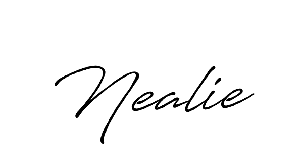 You can use this online signature creator to create a handwritten signature for the name Nealie. This is the best online autograph maker. Nealie signature style 7 images and pictures png