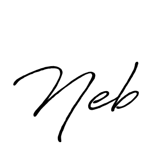 Antro_Vectra_Bolder is a professional signature style that is perfect for those who want to add a touch of class to their signature. It is also a great choice for those who want to make their signature more unique. Get Neb name to fancy signature for free. Neb signature style 7 images and pictures png