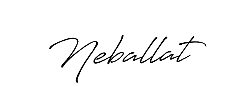 Make a short Neballat signature style. Manage your documents anywhere anytime using Antro_Vectra_Bolder. Create and add eSignatures, submit forms, share and send files easily. Neballat signature style 7 images and pictures png