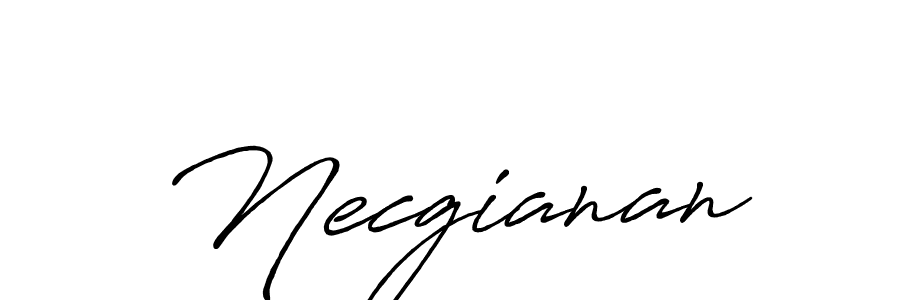 Make a beautiful signature design for name Necgianan. With this signature (Antro_Vectra_Bolder) style, you can create a handwritten signature for free. Necgianan signature style 7 images and pictures png