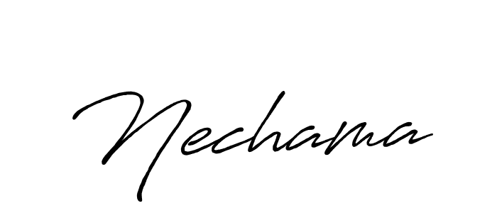 How to Draw Nechama signature style? Antro_Vectra_Bolder is a latest design signature styles for name Nechama. Nechama signature style 7 images and pictures png