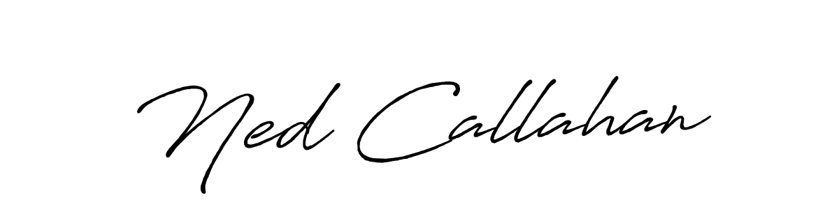 How to make Ned Callahan signature? Antro_Vectra_Bolder is a professional autograph style. Create handwritten signature for Ned Callahan name. Ned Callahan signature style 7 images and pictures png