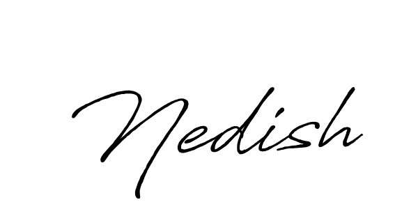 Similarly Antro_Vectra_Bolder is the best handwritten signature design. Signature creator online .You can use it as an online autograph creator for name Nedish. Nedish signature style 7 images and pictures png