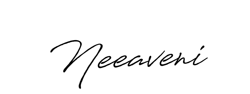 Once you've used our free online signature maker to create your best signature Antro_Vectra_Bolder style, it's time to enjoy all of the benefits that Neeaveni name signing documents. Neeaveni signature style 7 images and pictures png