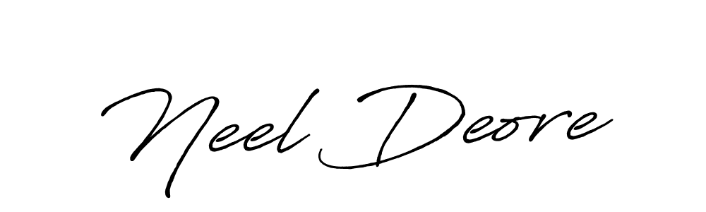 Make a beautiful signature design for name Neel Deore. Use this online signature maker to create a handwritten signature for free. Neel Deore signature style 7 images and pictures png