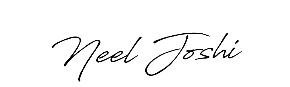 Also we have Neel Joshi name is the best signature style. Create professional handwritten signature collection using Antro_Vectra_Bolder autograph style. Neel Joshi signature style 7 images and pictures png