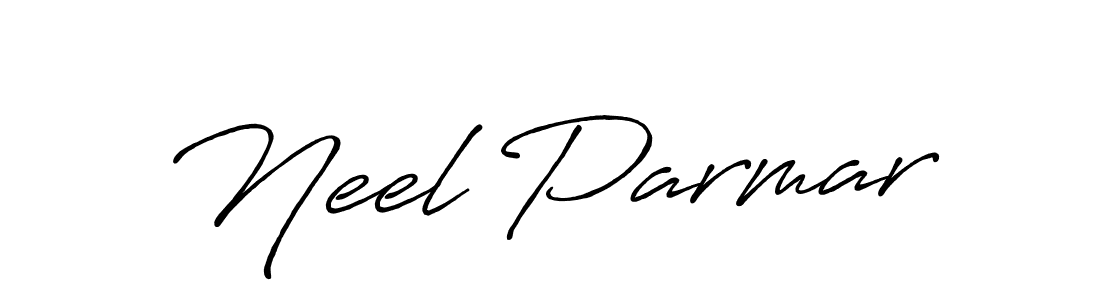 It looks lik you need a new signature style for name Neel Parmar. Design unique handwritten (Antro_Vectra_Bolder) signature with our free signature maker in just a few clicks. Neel Parmar signature style 7 images and pictures png