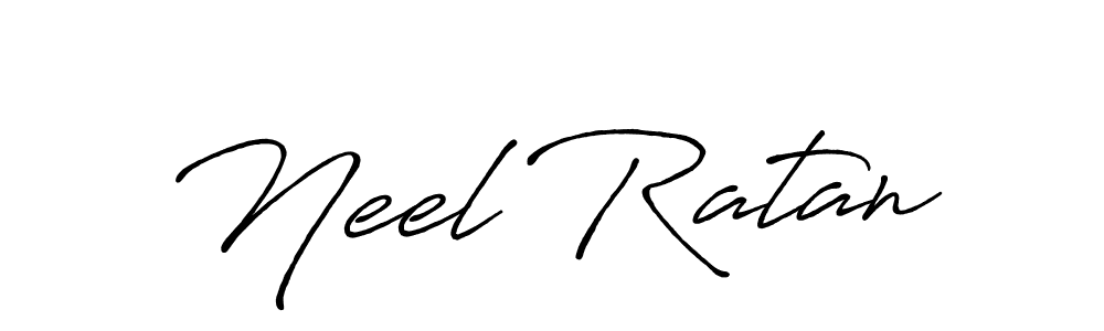 How to make Neel Ratan signature? Antro_Vectra_Bolder is a professional autograph style. Create handwritten signature for Neel Ratan name. Neel Ratan signature style 7 images and pictures png