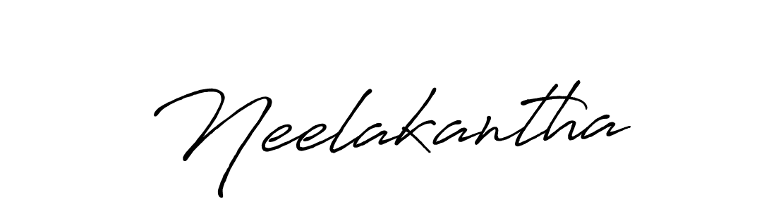 Neelakantha stylish signature style. Best Handwritten Sign (Antro_Vectra_Bolder) for my name. Handwritten Signature Collection Ideas for my name Neelakantha. Neelakantha signature style 7 images and pictures png