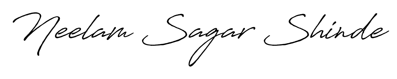 Achieve flawless digital penmanship with Neelam Sagar Shinde name in Antro_Vectra_Bolder font. The perfect tool for creating online signatures. Neelam Sagar Shinde signature style 7 images and pictures png