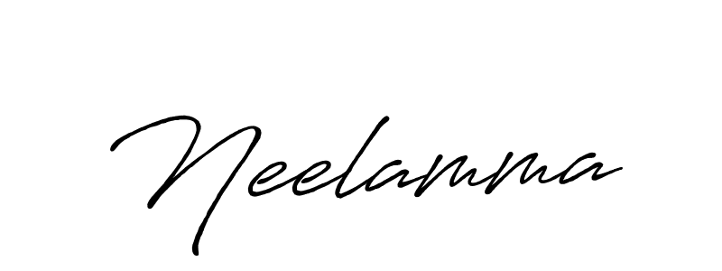 How to make Neelamma signature? Antro_Vectra_Bolder is a professional autograph style. Create handwritten signature for Neelamma name. Neelamma signature style 7 images and pictures png